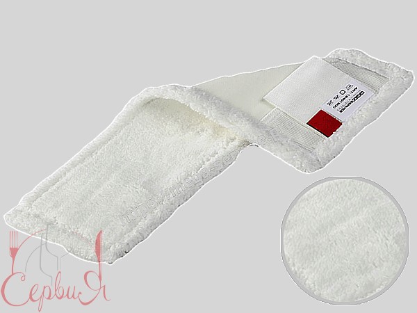 Моп плаский мікрофібра (кишені/стрічки) Standart 40х13см 18401500_2