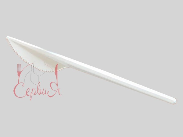 Ніж столовий білий 100шт_2