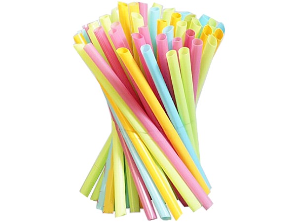 Соломка фреш смузи 21смх9мм без згину асорті 100шт СП_1