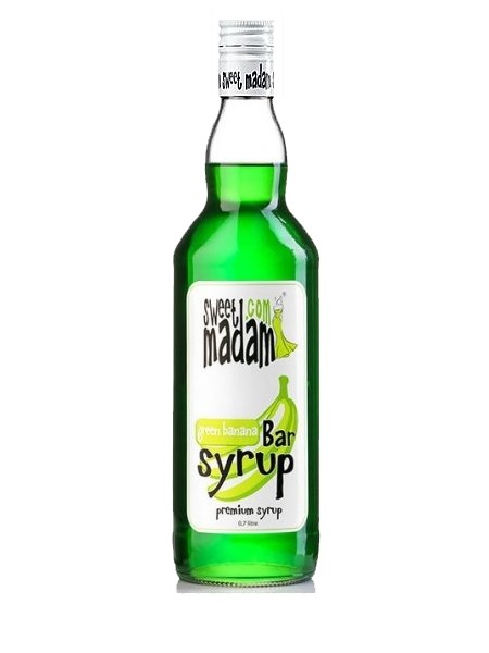 Банан зелений сироп 0,7л Madam_1