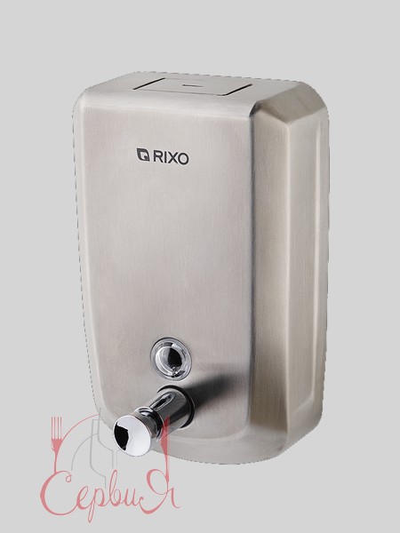 Дозатор мила рідкого нерж 1л RIXO S001_2