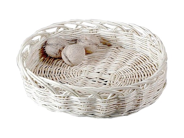 Хлібниця з лози овальна середня 20х16х7см_1