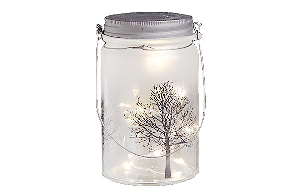 Лампа настольная LED "Банка декор" 8,5*14см C&T 107708_1