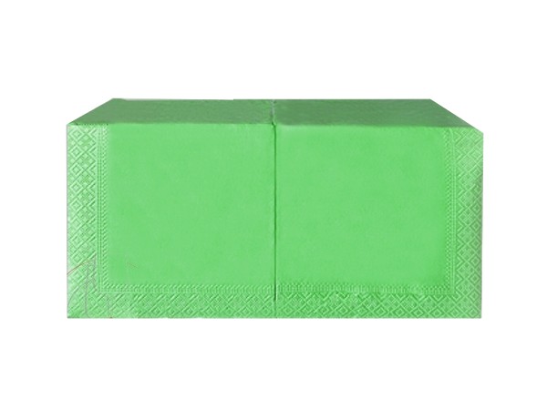 Серветка двошарова салатова 33х33см 200шт Alsupak_1