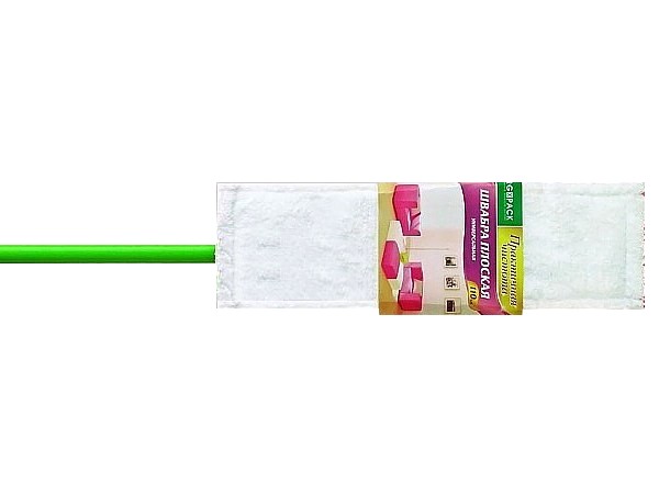 Швабра з мікрофіброю плоска универс. 110см МЖ 3541_1