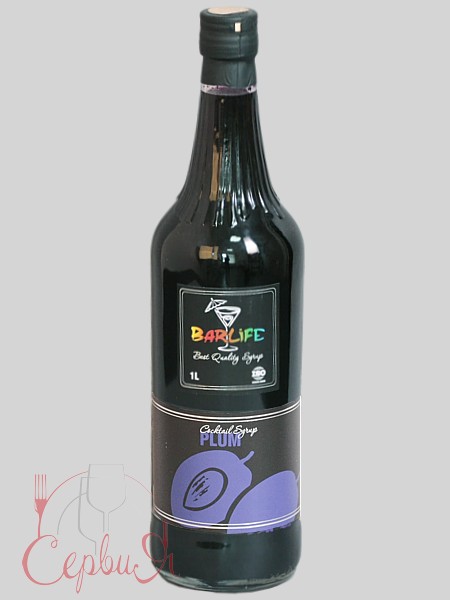 Слива сироп 1л Barlife_2