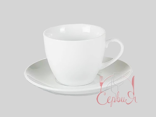 Чашка чайна с блюдцем 160мл 11412 (175СС)_2