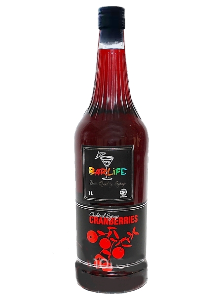 Журавлина сироп 1л Barlife_1
