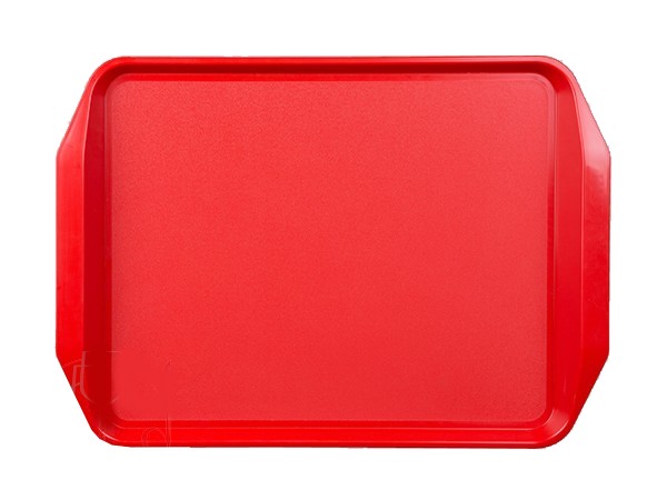 Поднос 46х36см пластик красный 594181_1