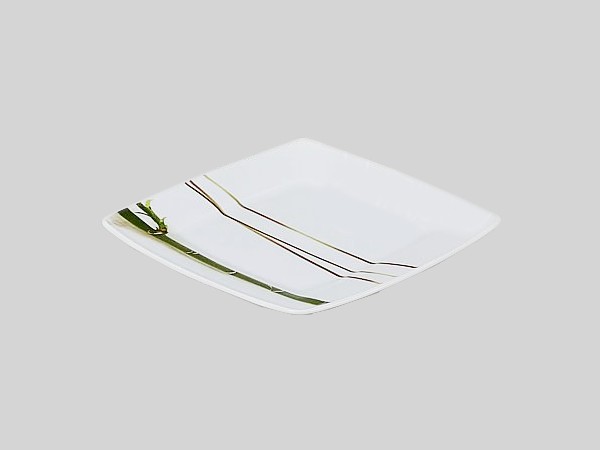 Тарілка дрібна17см 2728 бамбук Victoria_2