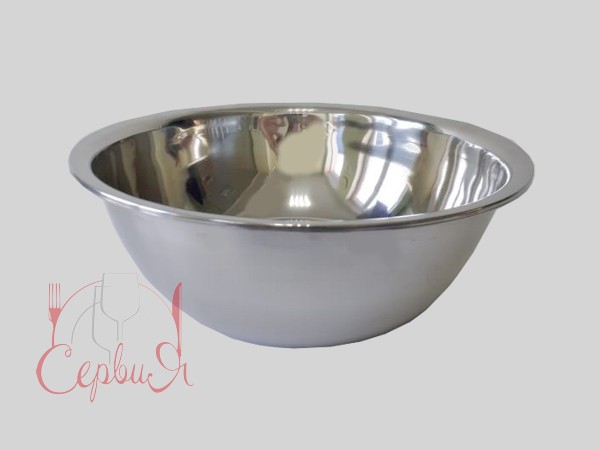 Миска глибока металева д.36см 5л 20120_2
