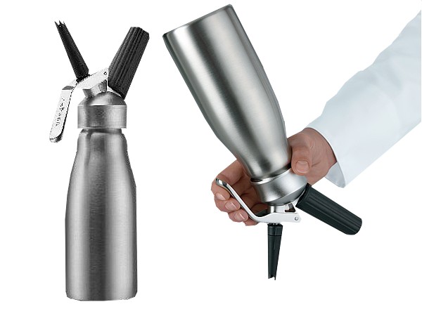 Сіфон для вершків 1л металевий Kayser 4101 INOX_1