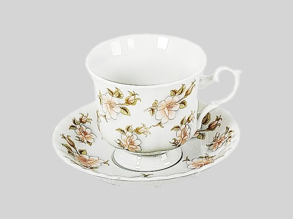 Чашка з блюдцем середня 220мл 3411-7620Ц-22 Iwona_2