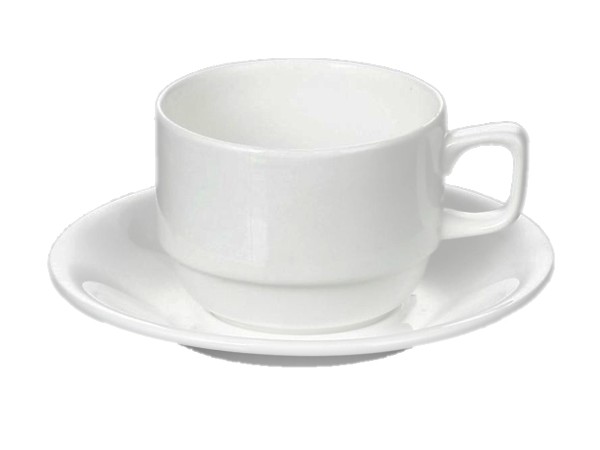 Чашка чайна з блюдцем 220мл 993008 Wilmax_1