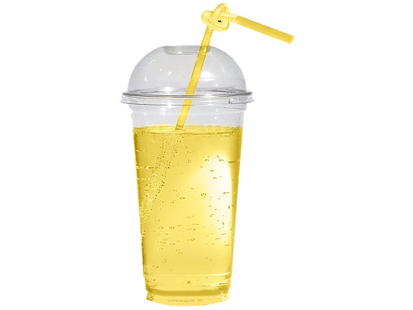 Стакан 500мл з купольною кришкою з отвором 50шт 41407 У_1