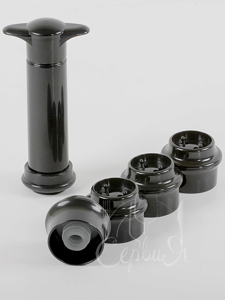 Вакуумна помпа + 4 пробки для вина KN-004_3