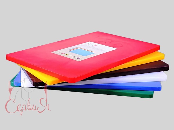 Дошка обробна пластикова біла 60х40х1,2см 19501_2