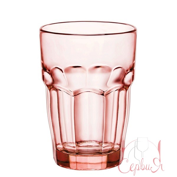 Склянка висока червона 370мл Rock bar peach 418980_2
