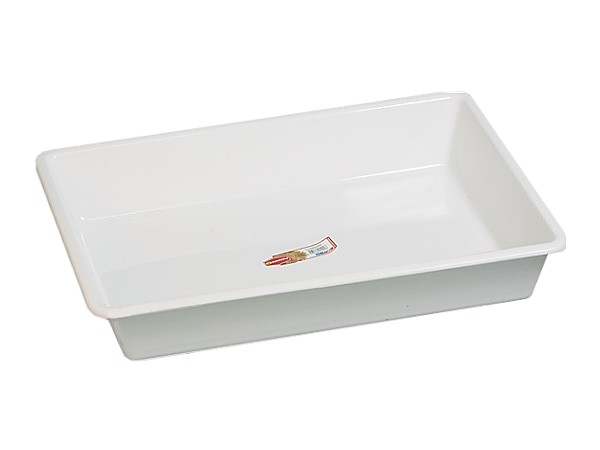 Лоток №3 пластик білий 48х33х8см 1415 (1483) Senyayla_1