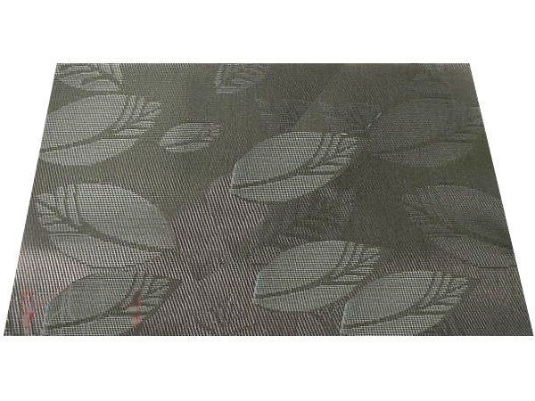 Сет под горячее вініл 40х35см серые листики 17970_1