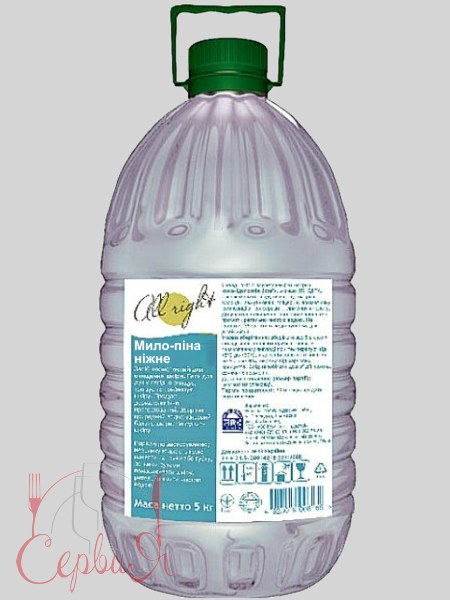 Мило-піна ніжне 5л All right Helper 080200163_3