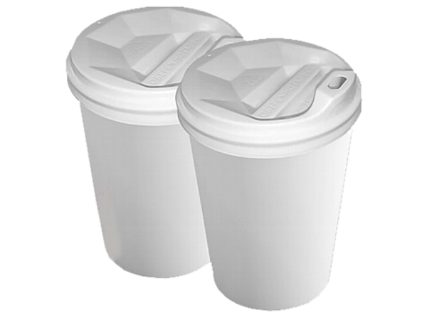 Стакан 450мл паперовий білий під кришку 90мм 50шт SС STORA ENSO_1