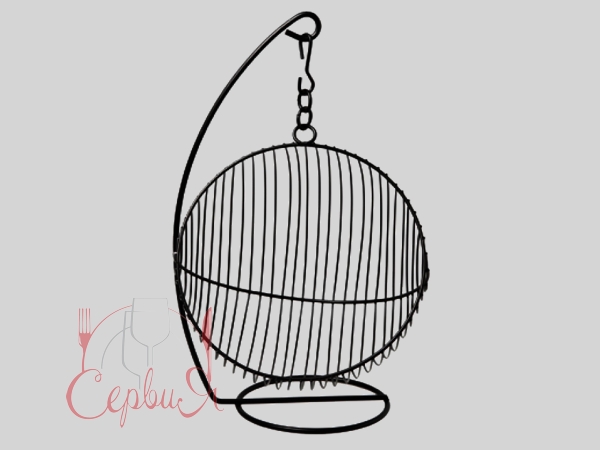 Фруктовница подвесная нерж. 25*30*40,5см C&T 819518_2