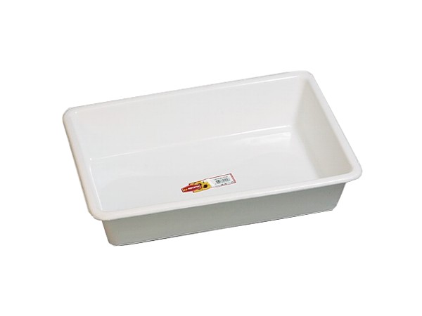 Лоток №1 пластик білий 34х23х7см 1405 (1481) Senyayla_1