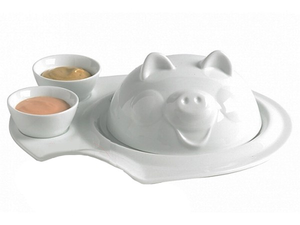 Сет для закусок 27х24,8х8см "Хрюша" C&T 623067_1