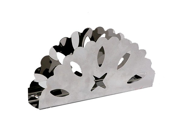 Серветниця ажурна нерж. 16х8см 18509_1