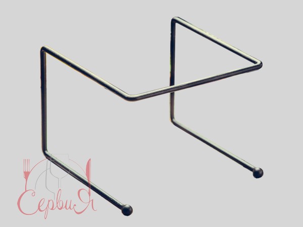 Стійка банкетна Рестам R1 clip (чорний мат)_2