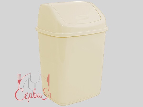 Ведро мусорное с качающейся крышкой  18л PRO 18407800_2