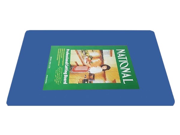 Дошка обробна 45х30х1,2см полімер синя 18864_1