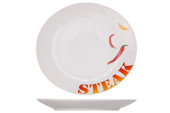 Тарілка для стейка 26х28см Deco Steak C&T 681175_1