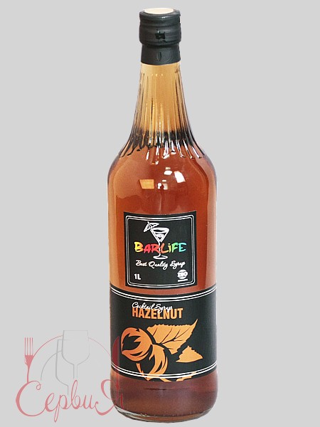 Фундук сироп 1л Barlife_2