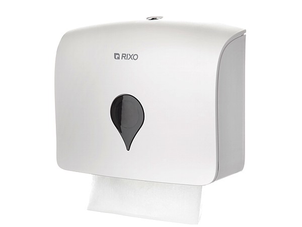 Тримач паперових рушників білий RIXO Р255W_1