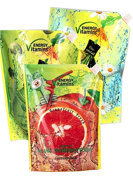 Мило-крем рідке 450мл асорті економ пак EV_1