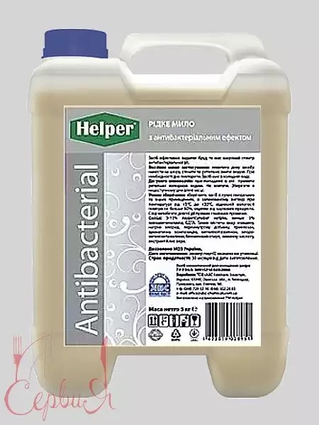 Мило рідке з антибактеріальним ефектом 5л Helper 080200160_3