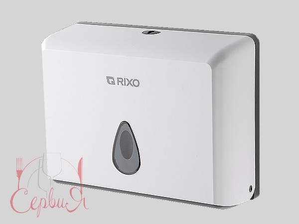Тримач паперових рушників білий RIXO Р055W_2