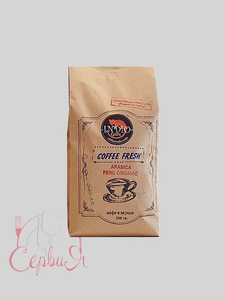 Кава в зернах 250г Перу Органік_2