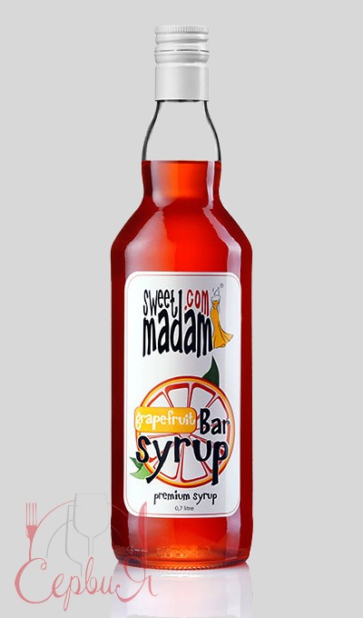 Грейпфрут сироп 0,7л Madam_2