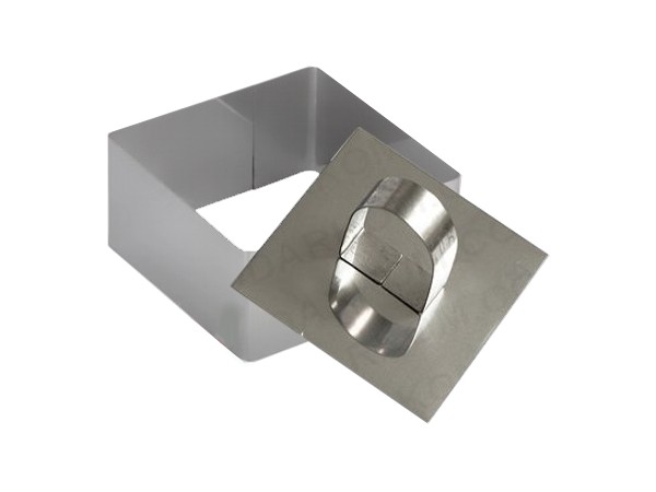 Форма гарнірів і салатів з ущільнювачем 80,h40мм Квадрат NM 18766_1