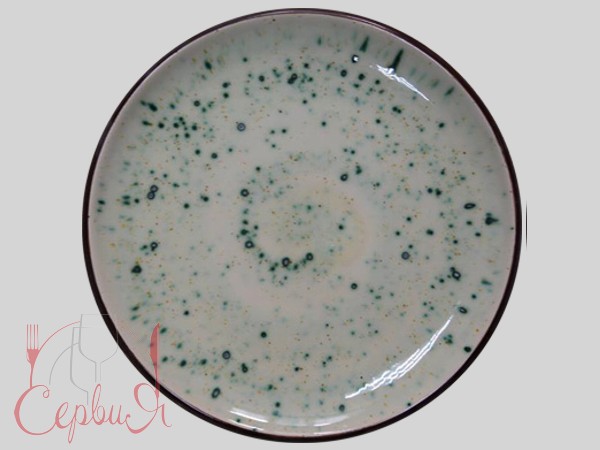 Тарілка кругла плітка 26см Гансеб 2026_2