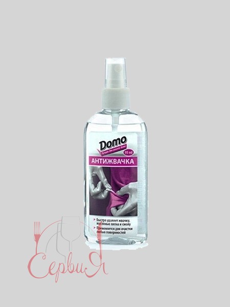 Засіб для очищення поверхонь від залишків жуйки, масл.плям і смоли Антижуйка аерозоль 100мл DOMO 10098_3