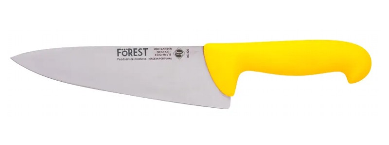 Ніж кухарський 20см жовтий Forest 367320_1
