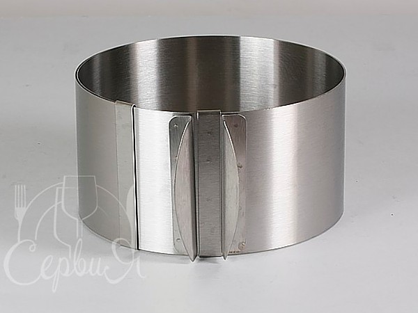 Кільце кондитерське розсувне от 16 до 30см  арт.18772_3