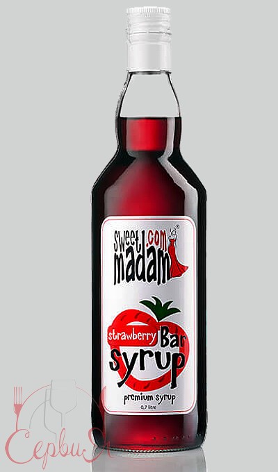 Клубника сироп 0,7л Madam_3
