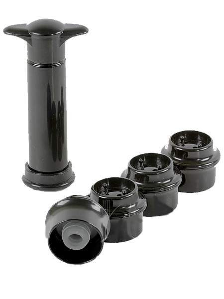 Вакуумна помпа + 4 пробки для вина KN-004_1