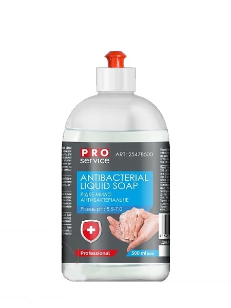 Мило рідке 0,5л антибактеріальне PRO 25478500_1