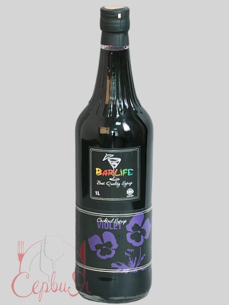Фіалка сироп 1л Barlife_2